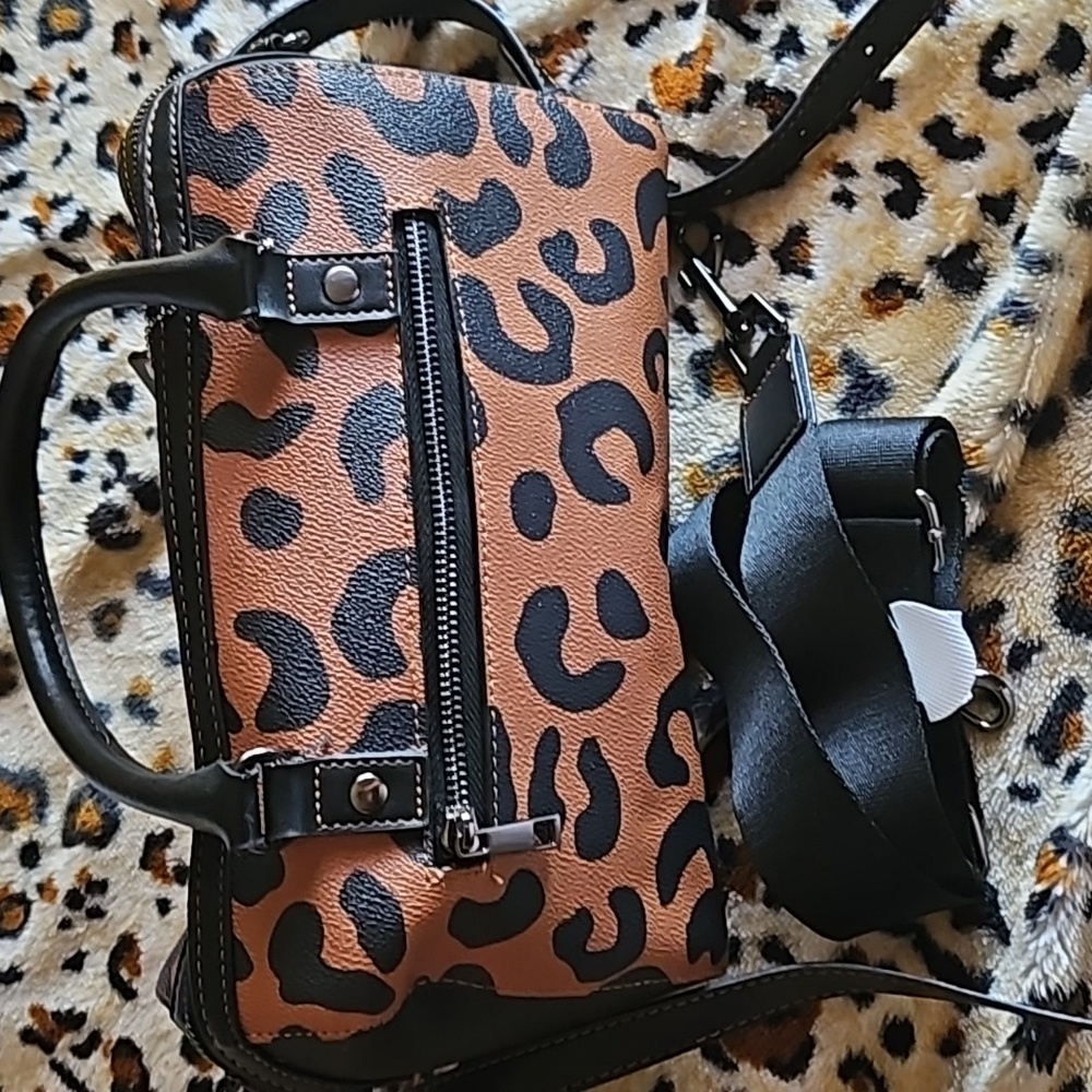 Cheetah purse